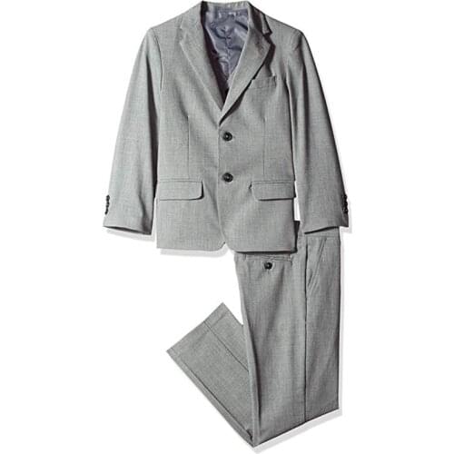 Relaxed Style Costumes Medium Blue For Wedding Loose Version Groom Wedding Suits Best Man Party Formal Blazer 3 Pieces Suit