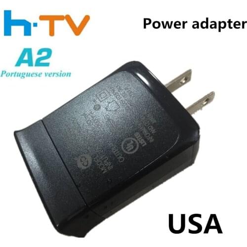 1pc Htv Power Adapter for HTV5 A2 htv6 Tigre Luna Android Box Chinese/Brazil Universal Charger