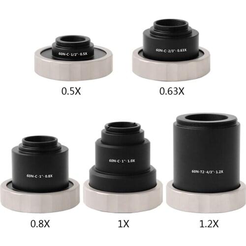 Zeiss Microscope C-Mount Adapter 0.5X 0.63X 0.8X 1X 1.2X for AXIO Microscope Camera Adaptor C mount