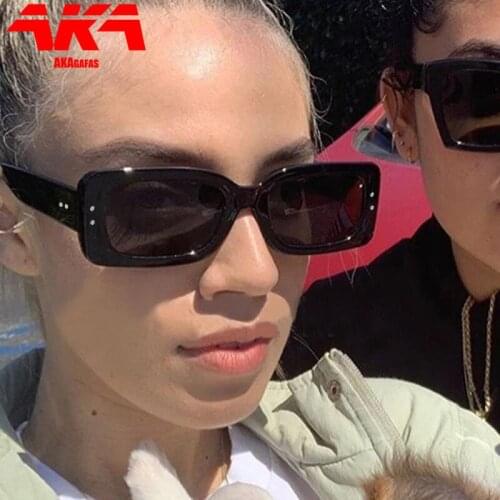AKAgafas Square Sunglasses Women 2021 Luxury Designer Square Sun Glasses for Men Classic Personality Shades Glasses Gafas De Sol