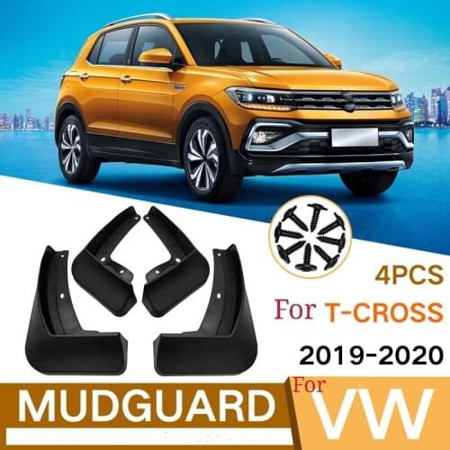 For Volkswagen VW T-Cross TACQUA 2019-2020 High-quality mudguard, splash protection, body protection, mudguard, car Accessories
