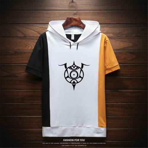 Fullmetal Alchemist Edward Elric T Shirt Costume Men Symbol Cross Snake Hoodies Tops 3D Printed Tshirts Anime Halloween