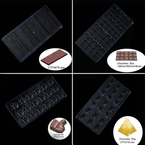 Meibum Polycarbonate Chocolate Moulds Candy Mold Baking Pan Party Dessert Decorating Tray Wedding Anniversary Confectionery Form