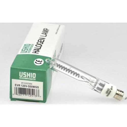 USHIO EVR 120V500W 120V-500W GS E11 lamp,#1000384 JCV120V-500WGS 120V 500W bulb