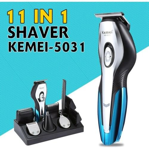 Hair Trimmer Electric Hair Clipper For Men Beard Trimmer Hair Cutting Machine Cutter Haircut Cordless Groom Barber Tools 11 in 1