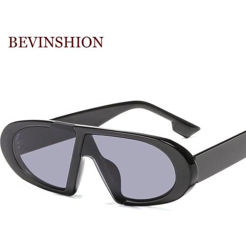 New 2019 trendy fashion modern women sun glasses small oval sunglasses sun glasses for men vintage brand designer one piece