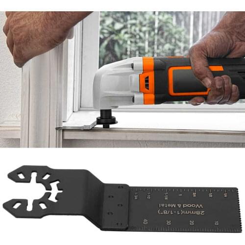 28mm HSS Oscillating Tool Blade Universal Saw For Plastic Soft Metal Wood Manual Hardware Sturdy And Durable