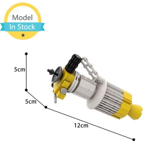 MOC Cool Interstellar Exploration Spaceship Solar Probe European Observation Building Blocks Model Childrens Toys Memorial Gift