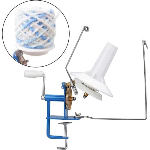 Wool Yarn Hand Operated Rotate String Ball Winder Knitting Machine Sewing Household Convenient Low Noise and Fast Speed