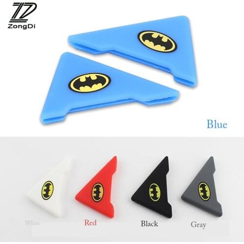 ZD 2pcs Car Door Corner Protection Cover Stickers For Fiat VW Polo Golf MK4 4 MK7 Touran T5 Bora Skoda Rapid Fabia Yeti Superb