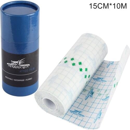 Hot Sale 10M Protective Breathable Tattoo Film After care Tattoo Aftercare Solution For The Initial Healing Stage of Tattoo