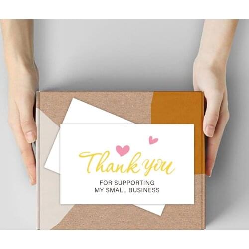 30Pcs/Pack White Thank You Card Labels with Beyond Grateful Card Thank You Cards for Business Small Decoration Gift Greeting Tag