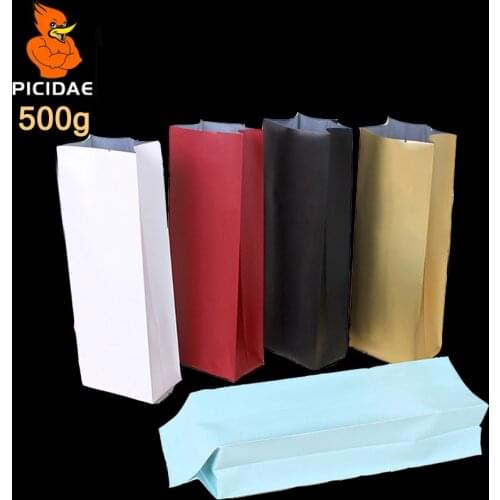 500g Cereal Jujube Nut Snack Food Packing Bag 1 Pound Aluminum Foil Heat Up Side Gusset Back Open Top Seal Four Side Stand Organ