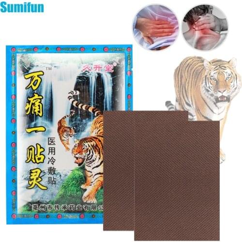8Pcs Tiger Blam Medical Adhesive Plaster For Rheumatoid Arthritis Backache Cervical Knee Joints Muscle Pain Patch Body Care