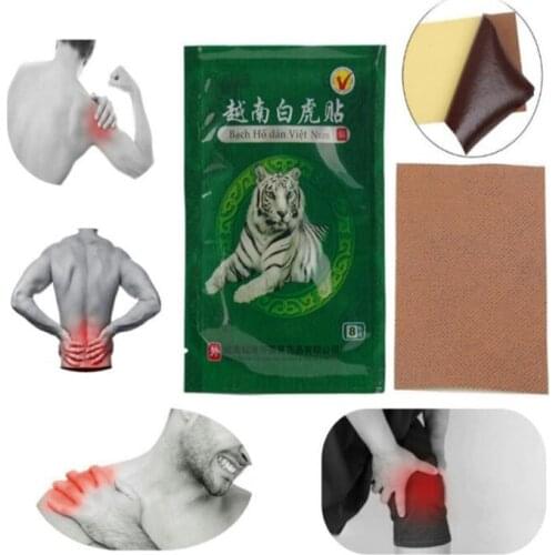 8pcs Tiger Balm Medical Patch Drug Plasters For Joint Pain Neck sparadra Knee Joint Patch Pain Relieving