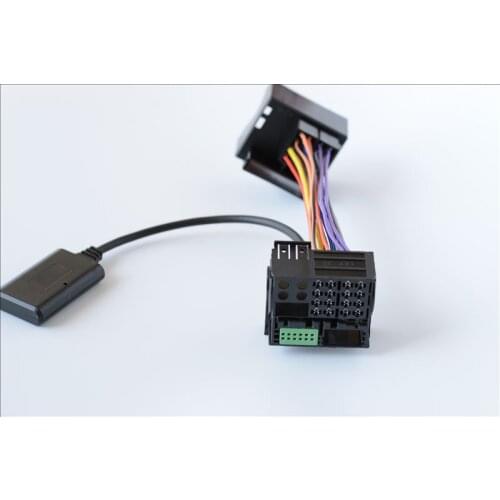 Car Audio Bluetooth Receiver Aux Adapter For MercedesCLC SLK SL 2008 -Comand NTG 2.5 Radio Module Bluetooth Aux Cable