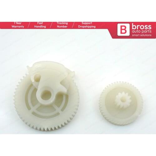Bross BGE604 Front Comfort of Soft Close Door Lock Latch Actuator Motor Repair Gear Set 51217185691 92 For BMW 5 7 f10 F11 F02 F04