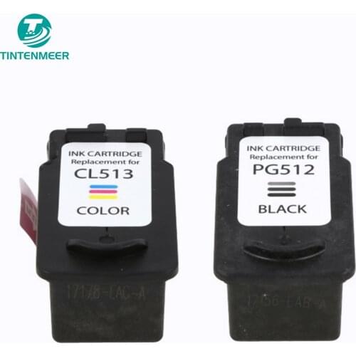 TINTENMEER ink cartridge 512 513 compatible for canon PIXMA iP2700 iP2702 MP230 MP235 MP240 MP250 MP252 MP260 MP270 MP272