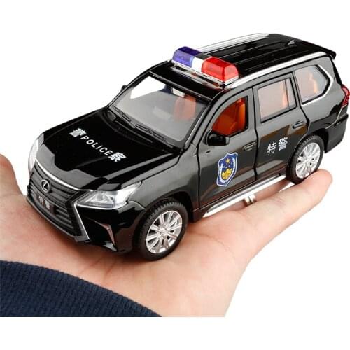 Hot sale High simulation LX570 model,1:32 alloy pull back car toy,6 open door toy car,wholesale