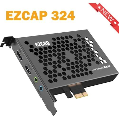 4K Video Capture Card 1080P 60fps HDMI-compatible to USB Game Recording Box for PS4 Game DVD Camcorder Recording Live Streaming