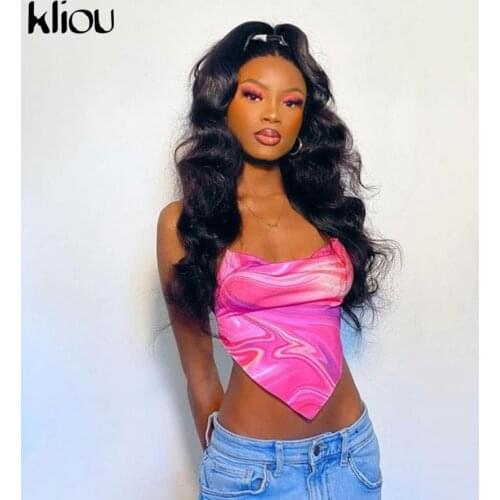 Женские укороченные топы Kliou China At AliExpress