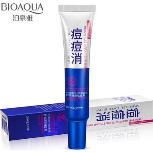 Cepillo Facial Bioaqua 30g Anti Acne Cream Oil Control Shrink Pores Treatment Scar Remover Face Care Pure Plant Natural Skin