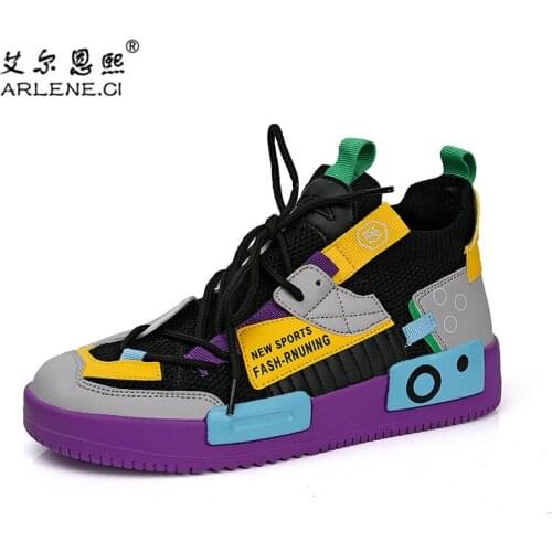 New Designer Men Running Shoes Breathable Brand Sneakers Outdoor Sports Shoes Men Air Mesh Walking Jogging Trainers Basket Homme