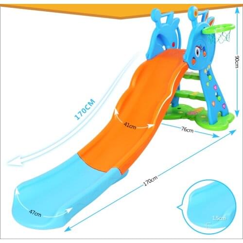 Indoor small plastic slide chute accessories children paradise Children plastic playground slide kindergarten playground toys