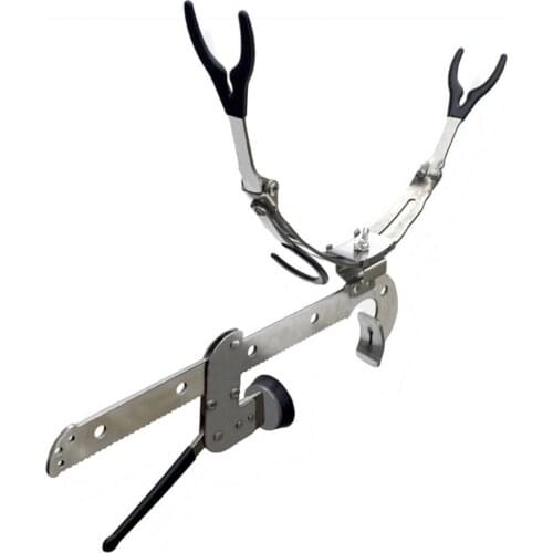 Multifunctional Fishing Bracket Adjustable Stainless Steel Fishing Pole Holder Rod Bracket Stand Folding Fishing Pole Holders