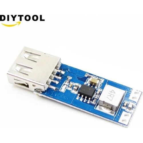 Power Charge Module Step Up DC-DC 3V/3.3V/3.7V/4.2V to 5V USB 1A 2A Step Up Step-Up Boost Converter Vehicle Power Charge Module