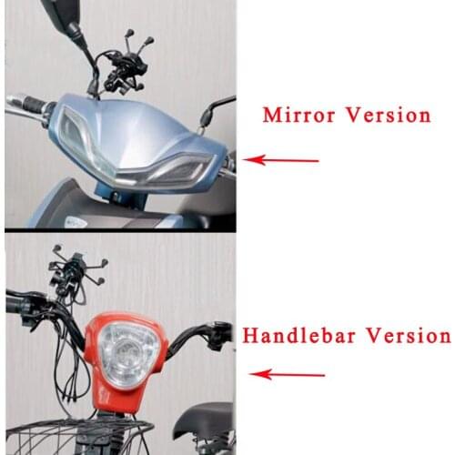 Motorcycle Mobile Phone Holder Mount Support With USB Charger 360 Degree Rotation for Universal Moto GPS bracker