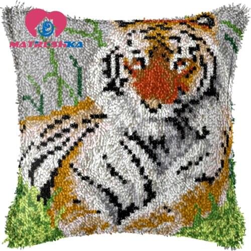 Latch hook pilowcase kits Foamiran for craft carpet embroidery cross-stitch pillow do it yourself carpet embroidery cushions