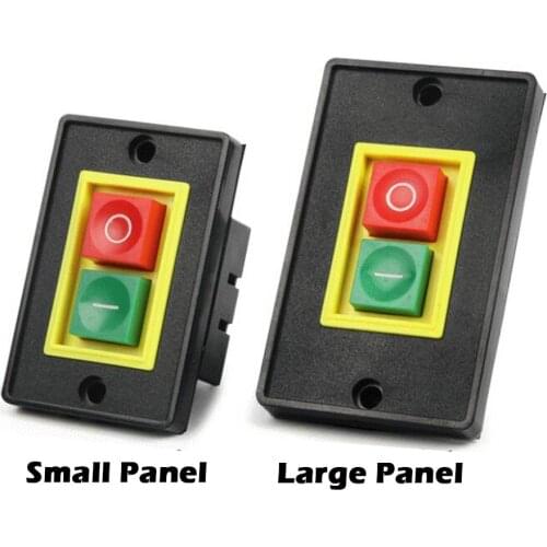 QCS1 Bench Drill Motor Control Switch Stop Start Switch Seizure Button Switch 380V Large/Small Panel