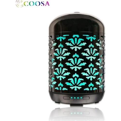 Handmade Essential Oil Diffuser 250ml Cool Mist humidifier Whisper-Quiet Ultrasonic Metal fogger For Baby Nursery Bedroom Office