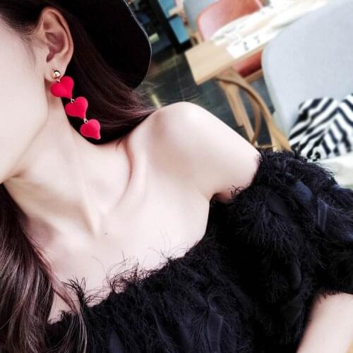 Pentacle Earrings Personality Wild Long Star Pendant Tassel Earrings for women