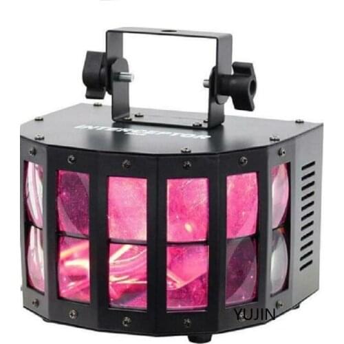 2pcs dj effect lighting led butterfly Double derby party disco lights