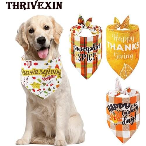 Pet Triangle Bandana Neckerchief Cute Cartoon Pattern Soft Fabric Saliva Scarf Collar Pet Cat Dog Accessories