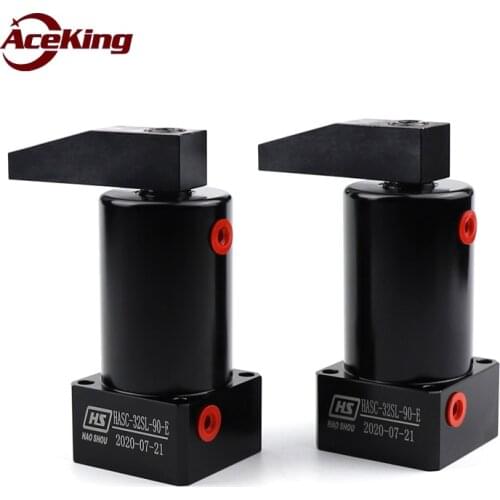 Corner down cylinder Original rotary clamping cylinder HASC-25/32/40/50/63SL/Rx90-e standard extended stroke cylinder