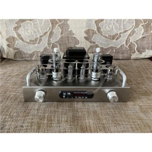 6N2 6P13P 6Z4 Spartan P1 luxury high-end tube 5.5W+5.5W tube amplifier DIY kit, frequency response: 20hz-20khz with luetooth 5.0
