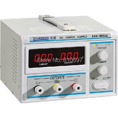 High-power DC power KXN-5030D DC 0-50V 30A adjustable DC constant current power supply plating aging