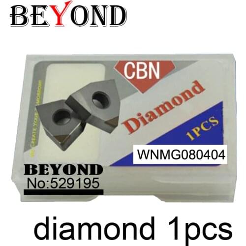 Boron nitride CBN INSERT WNMG080404,blade for cutting high hardness materials use boring bar cnc machine Factory Outlet
