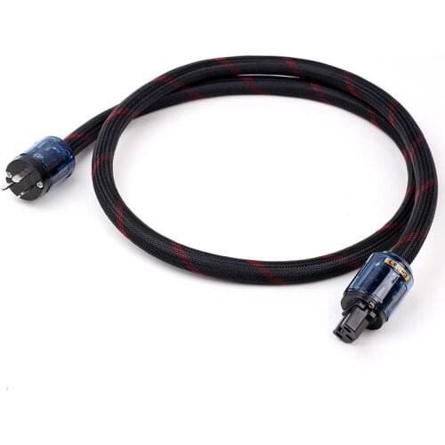 High quality 1Pcs OFC Hi-End Hifi Audio US Power cord cable hifi AC Power cable