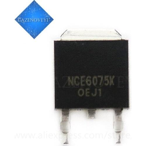 10pcs/lot NCE0130KA NCE0130 NCE6075K NCE6075 TO-252 In Stock