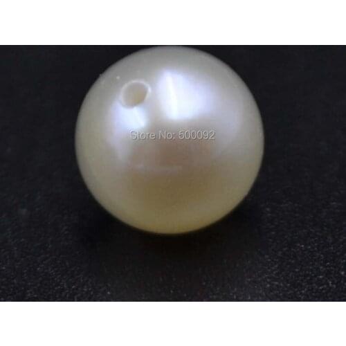 Top Fine lots 10 PCS 8-8.5mm half drilled freshwater round pearl