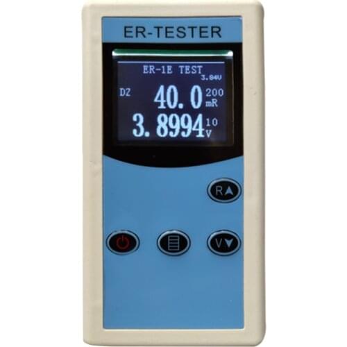 Four Wire Er-1d Internal Resistance Tester Lithium Nickel Metal Hydride Button Battery AC Milliohmmeter