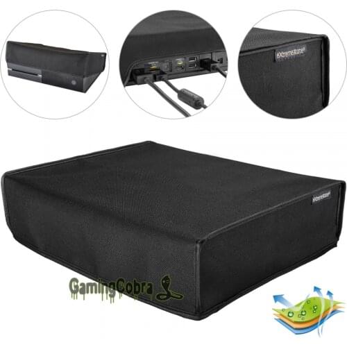 Black DustProof Waterproof Horizontal Dustcover Protective Sleeve for Xbox One Console - GX00084