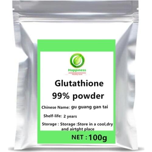 High quality Pure food grade 99% Reduced glutathione whitening powder vigor anti-aging freckle removing