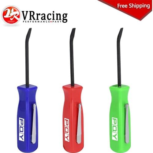 3 Pieces Pocket Pry Bar Short Angled Operating Handy Tool 4-Sided Grip VR-GJ005-QY