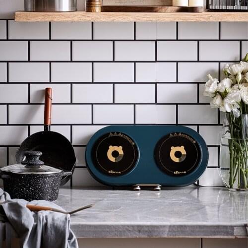 Bear 220V Induction Cooker Household Double Stove Multifunctional Circular Induction Cooker Double Stove Electric Stove