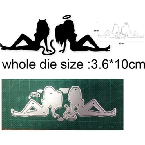 Metal cutting dies cut die mold Sexy Couple Woman decoration Scrapbook paper craft knife mould blade punch stencils dies